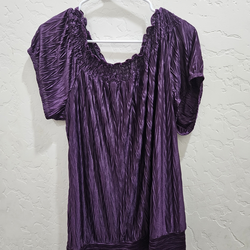 Elegant Purple Women's Top